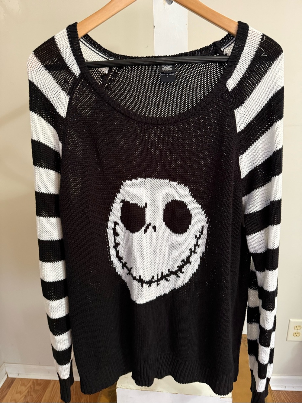 Torrid The Nightmare Before Christmas Jack Skellington Sweater